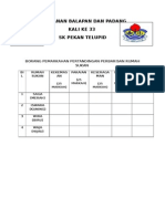 BORANG PEMARKAHAN PERBARISAN