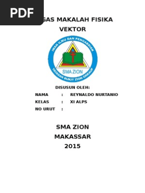 Makalah Vektor