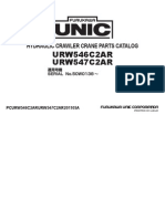 Unic URW546 547C2AR - Parts Manual