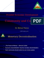 Community and Currency: Proutist Economic Development