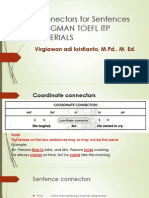 Longman TOEFL Materials Connectors