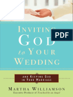 Inviting God To Your Wedding by Martha Williamson - Excerpt
