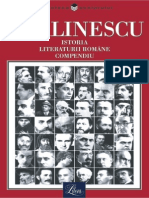 Calinescu George - Istoria Literaturii Romane (Tabel Cron) PDF
