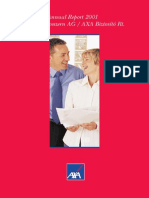 2001 AXA Annual Report