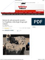 Istoria de Sub Picioarele Noastre - La Negrilesti, Arheologii Dezgroapa Comori PDF