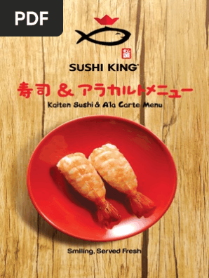 A La Carte Menu 2012 Pdf