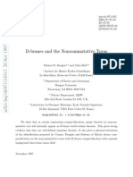 D-Branes and The Noncommutative Torus