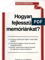 hogyan fejlesszük a memóriánkat