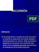 Unidad 3 Recursión