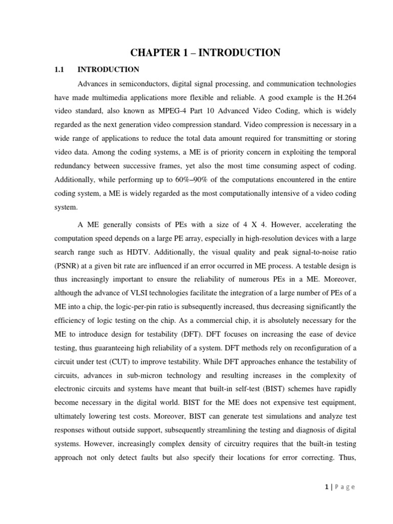 Error Detection and Data Recovery Architecture For Motion Estimation ...