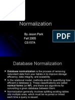 Jason Park Normalization