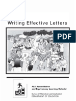 Writing Effective Letters Correspondence