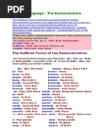 1 Demonstrative Pronouns