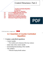 Topic 3 - Control Structures Part 2