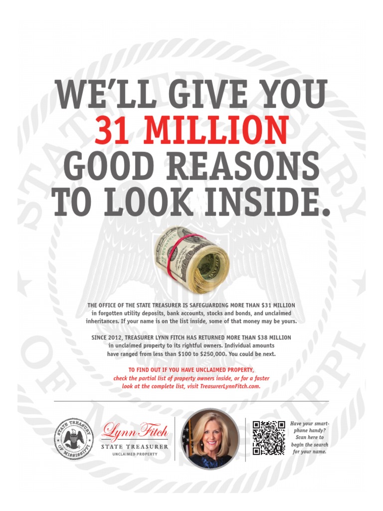 Unclaimed Property Tabloid