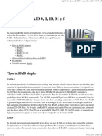 Comprender RAID 0, 1, 10, 01 y 5 PDF