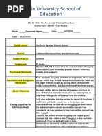 new inner planet lesson plan