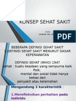 Konsep Sehat Sakit