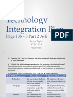 Week 7 - Technology Integration Plan