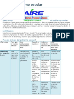 Plan de Gobierno Escolar