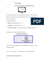 Guía Práctica para Elaborar Fórmulas en Excel