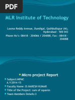 MLR Institute of Technology