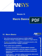 Ansys Macro Basics