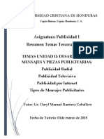 3-Publicidad Resumen Tercera Tutoria PDF