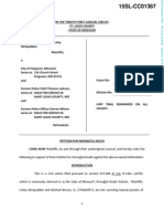 Michael Brown Family Wrongful Death Suit