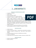 Plan University Santa Clara Centro Medico de Alta Complejidad