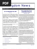 Kingdom News