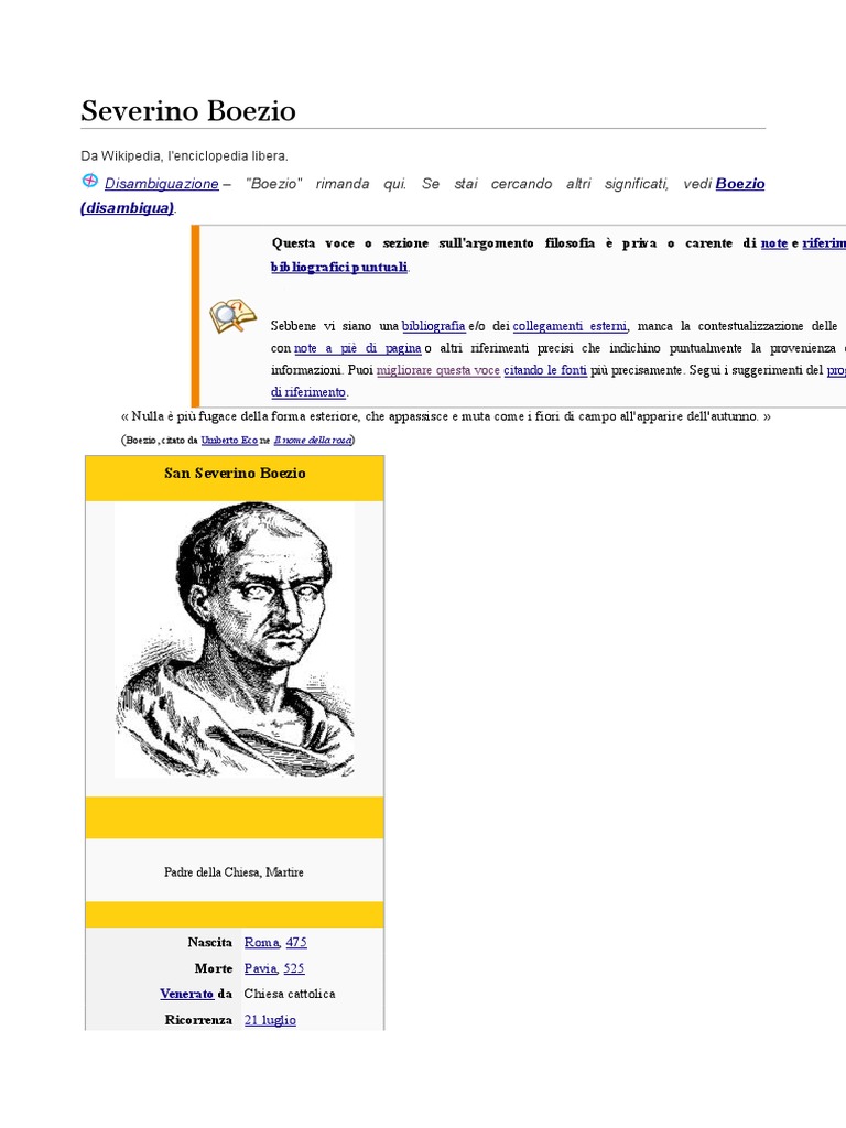 Severino Boezio PDF
