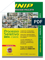 Manual Do Candidato - Grande São Paulo - Universidade Paulista - UNIP