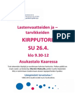 Kirpputorijuliste 26042015 Viikki PDF