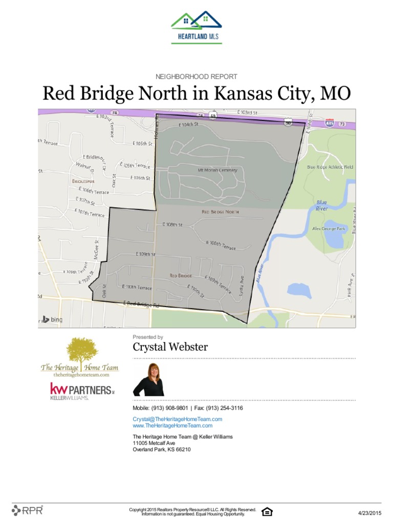 Red Bridge North in Kansas City, MO Crystal ster PDF Household