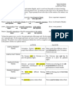 Inglés Passive Voice