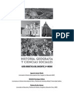 Historia, Geografía y Ciencias Sociales Docente 4º Medio