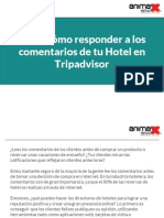 Guía: Cómo Responder A Los Comentarios de Tu Hotel en Tripadvisor