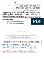 Definiciones y Explicación de Que Son Las Variables.