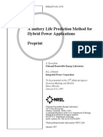 Battery Life Prediction Method