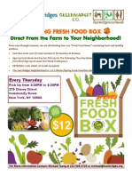 Spring Fresh Food Box 