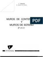 Muros de Contencion Y Muros de Sotano - Calavera 1989