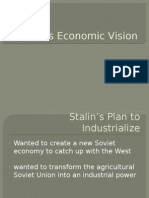 stalins economic vision