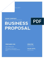 Business Proposal: Iqbul Munadi