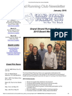 Grand Strand Running Club 2015 Board Members