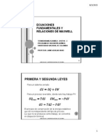 Relaciones de Maxwell-Termodinamica