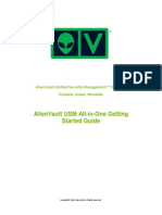 AlienVault USM AllinOne Getting Started Guide