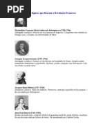Figuras da RevoluÃ§Ã£o Francesa.DOC