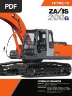 Hitachi Excavator ZX200-3G & ZX200-3G