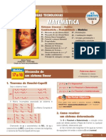 Sistemas lineares homogêneos - Análise combinatória - Probabilidade - Módulos